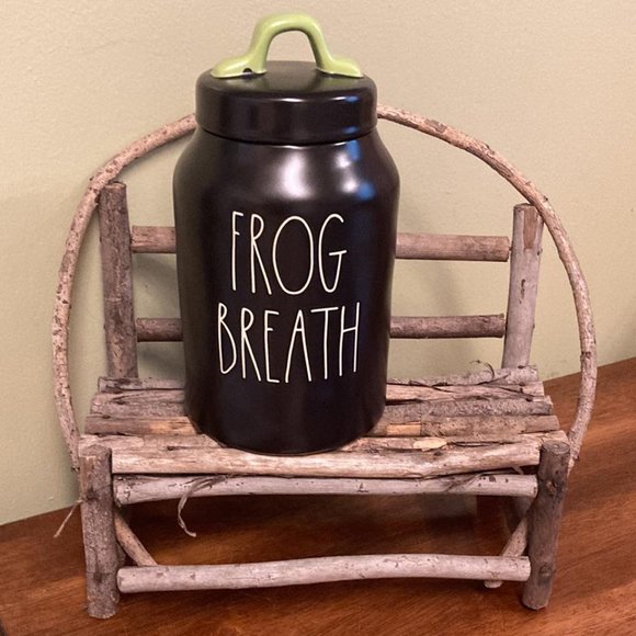 Rae Dunn Other - Rae Dunn Frog Breath Canister - 8.25x4.5”